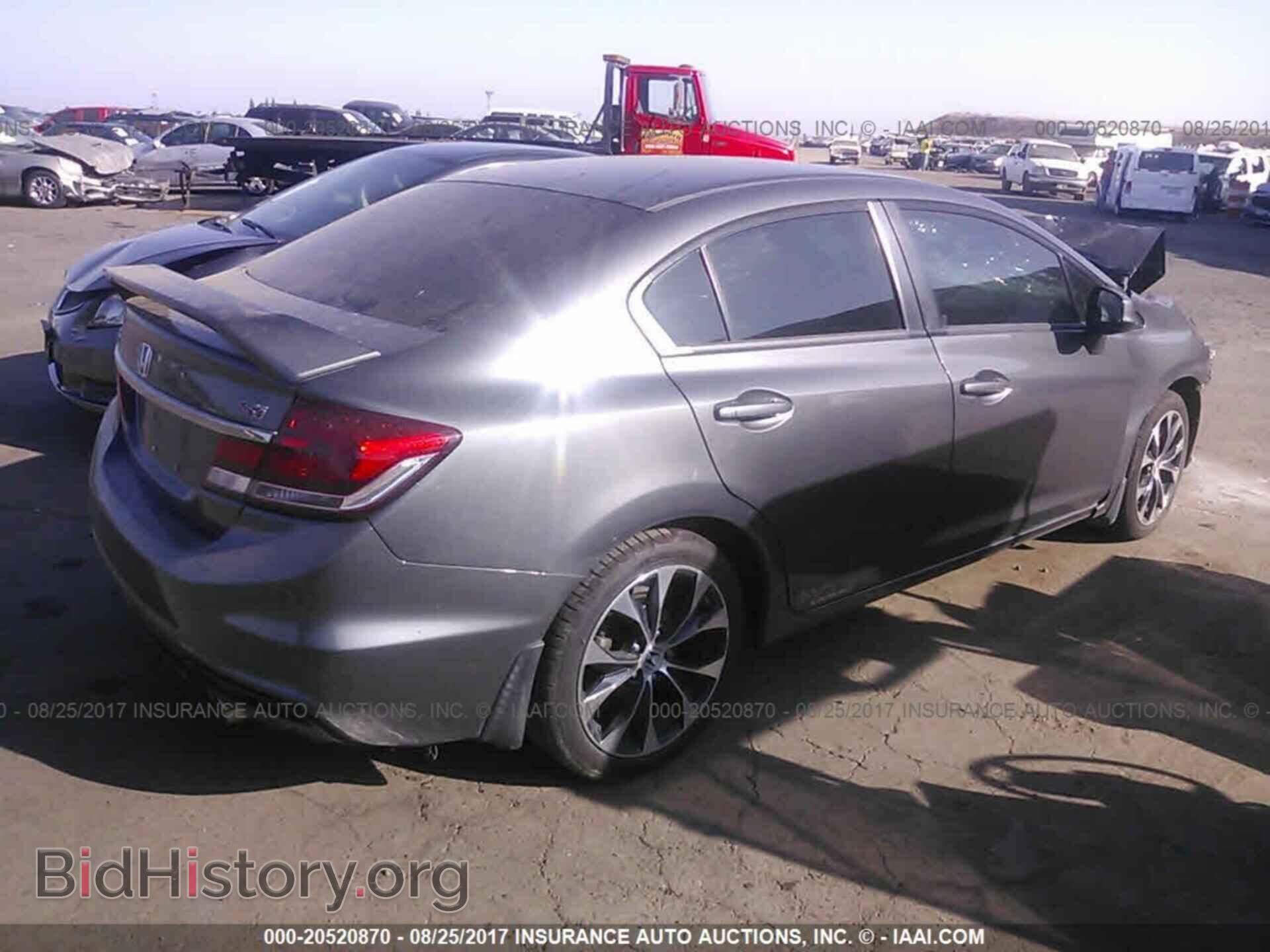 2013 Honda Civic - VIN: 2HGFB6E52DH705915 - Фото 4