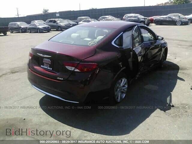2015 Chrysler 200 - VIN: 1C3CCCAB4FN701274 - Photo 4