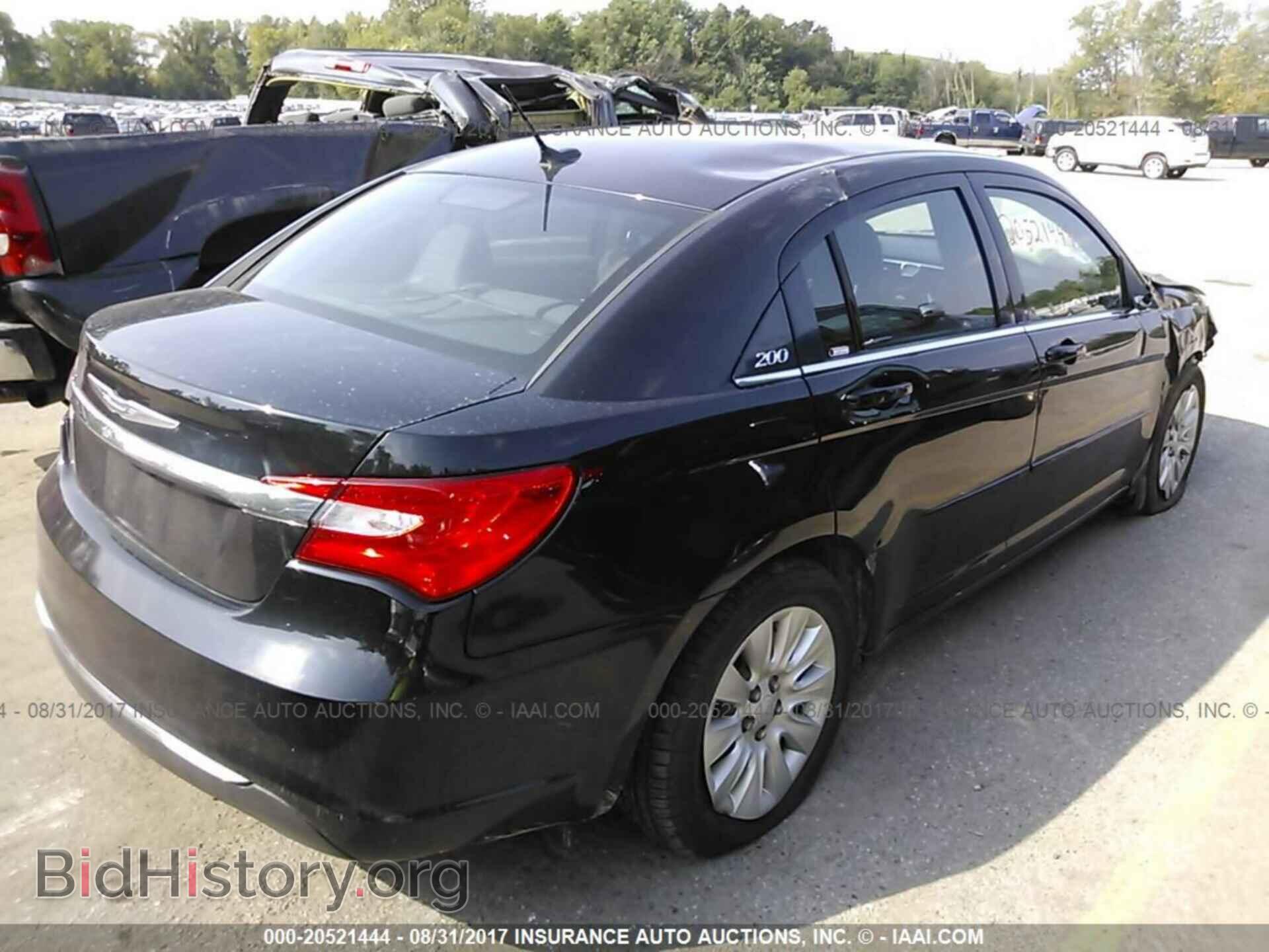 2012 Chrysler 200 - VIN: 1C3CCBAB3CN273400 - Фото 4