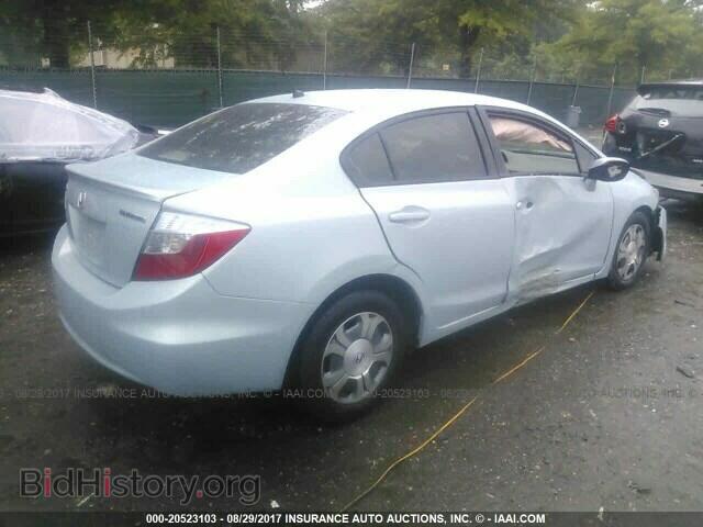 2012 Honda Civic - VIN: JHMFB4F2XCS004875 - Фото 4