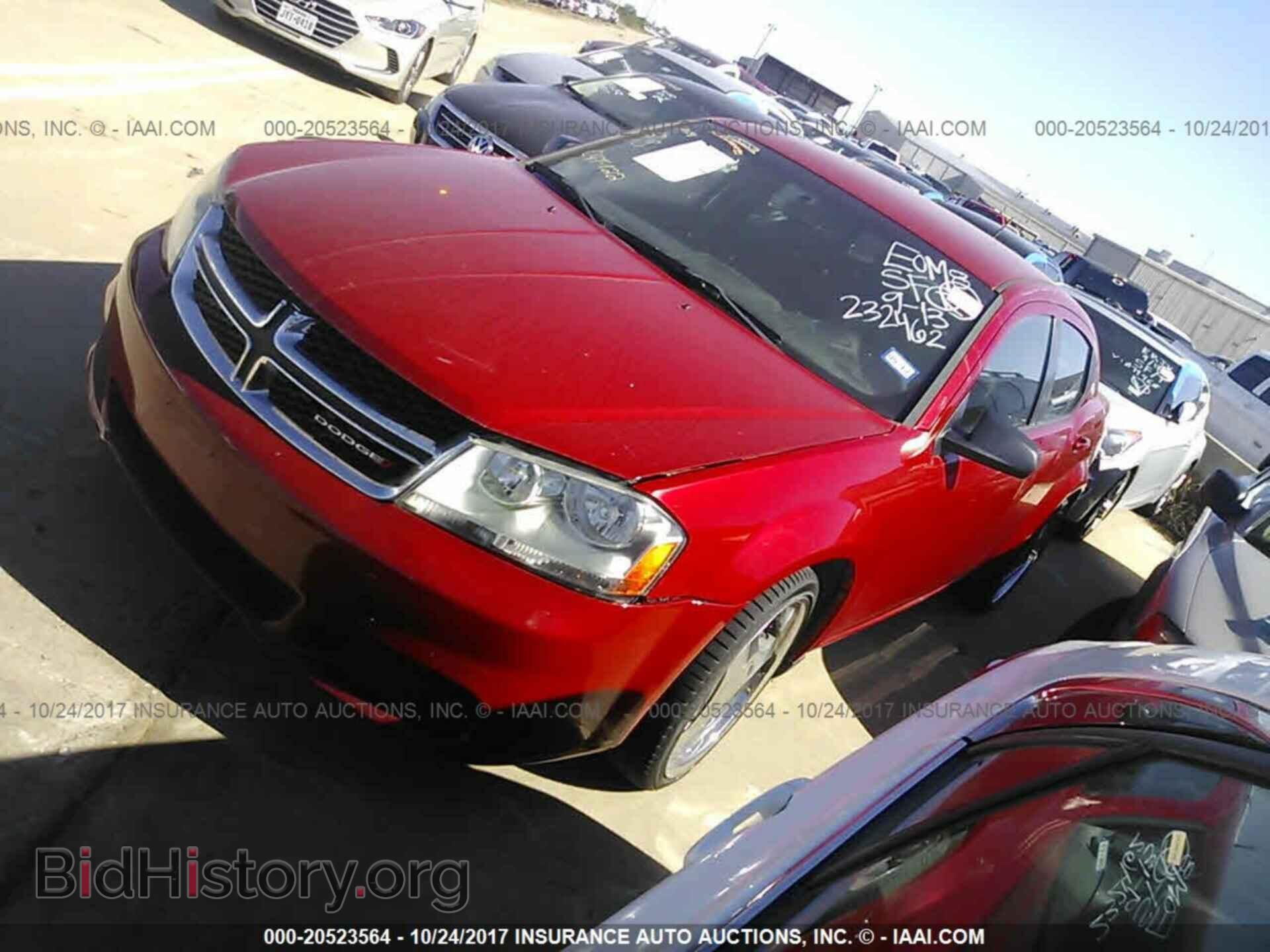 2014 Dodge Avenger - VIN: 1C3CDZAB6EN232462 - Фото 2
