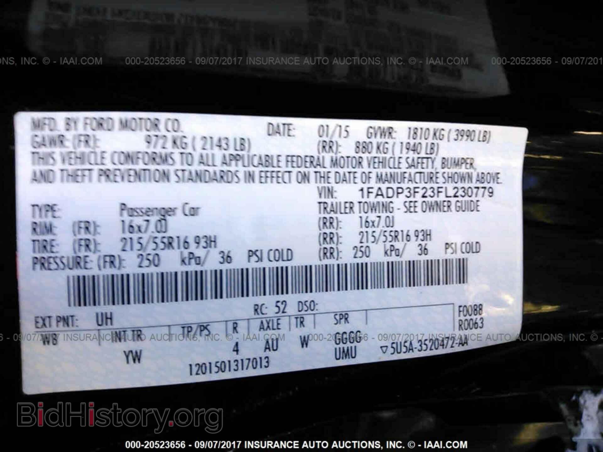 2015 Ford Focus - VIN: 1FADP3F23FL230779 - Photo 9