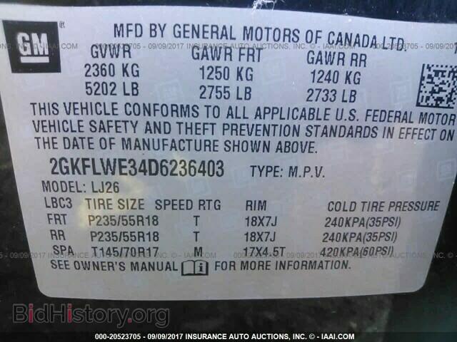 2013 Gmc Terrain - VIN: 2GKFLWE34D6236403 - Photo 9