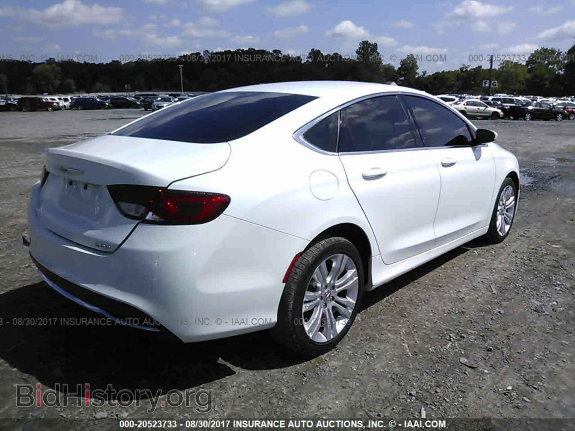 2015 Chrysler 200 - VIN: 1C3CCCAB2FN558924 - Фото 4