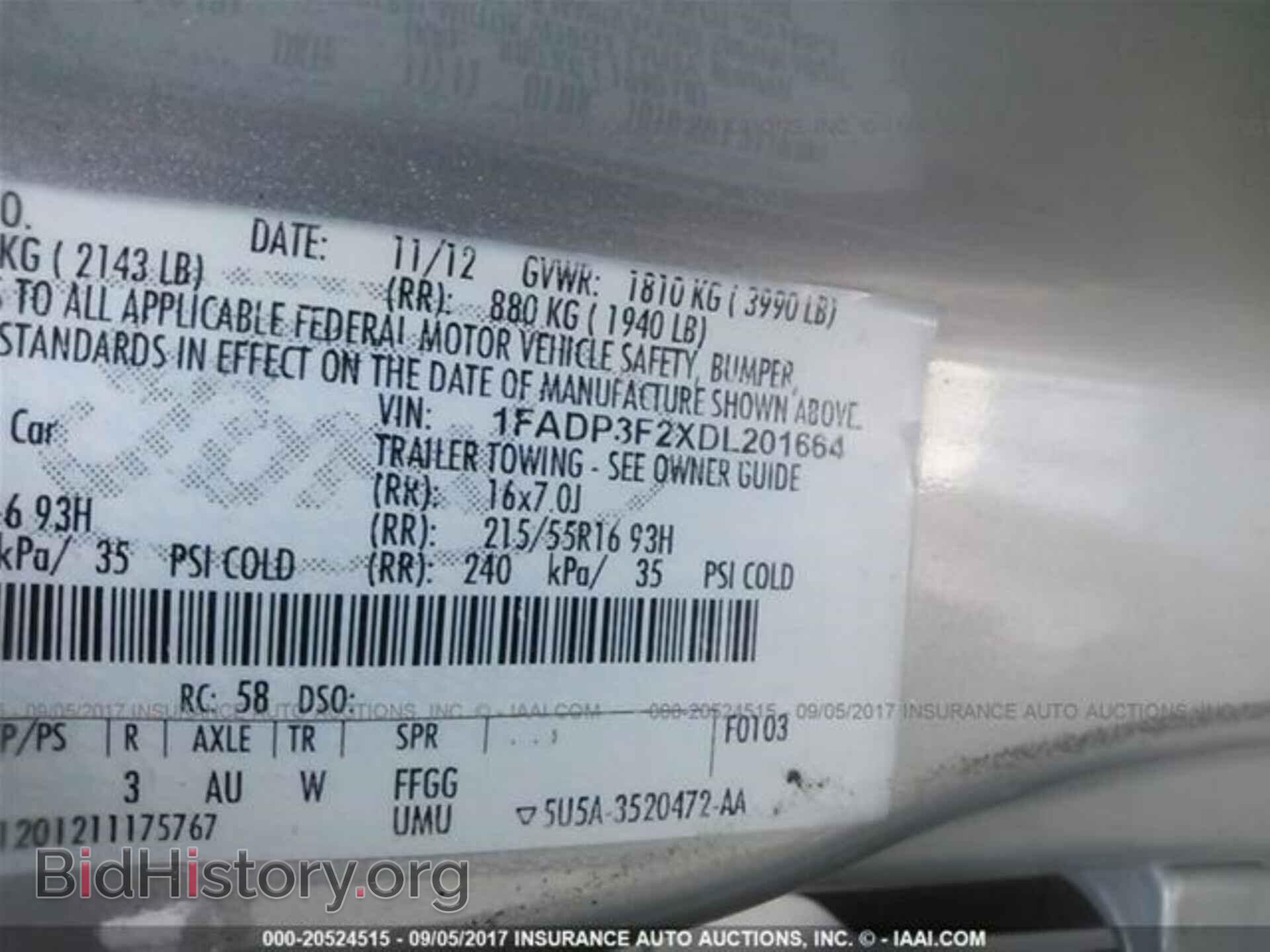 2013 Ford Focus - VIN: 1FADP3F2XDL201664 - Photo 9