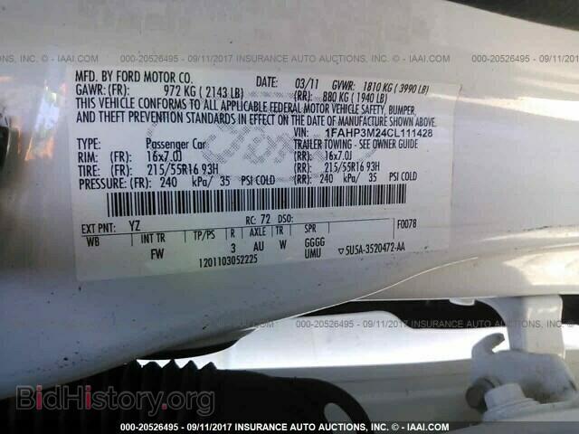 2012 Ford Focus - VIN: 1FAHP3M24CL111428 - Photo 9