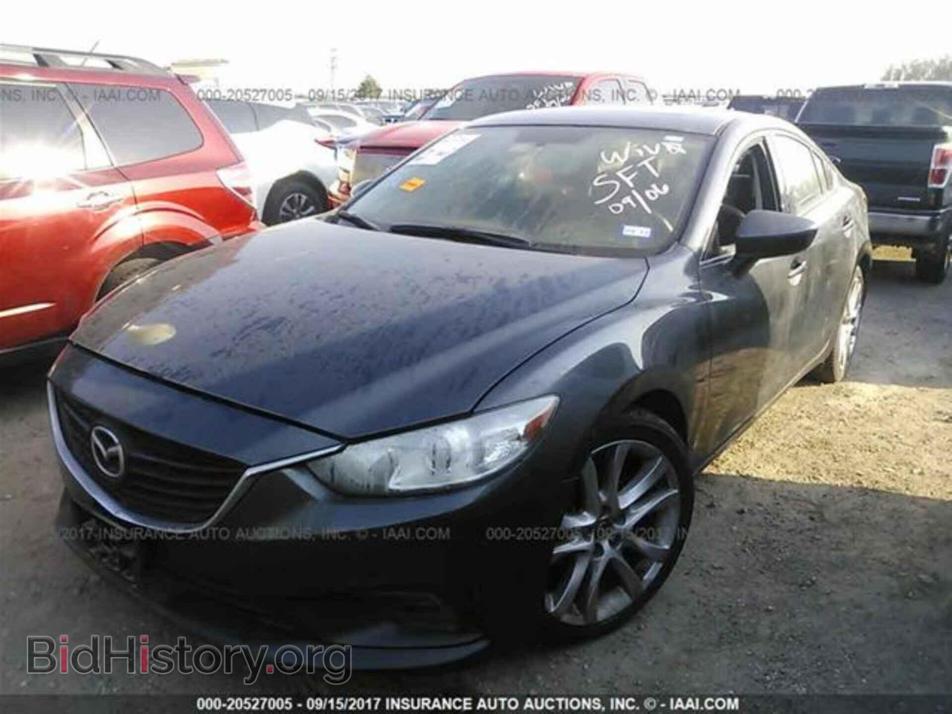 2016 Mazda 6 - VIN: JM1GJ1V58G1433852 - Фото 2