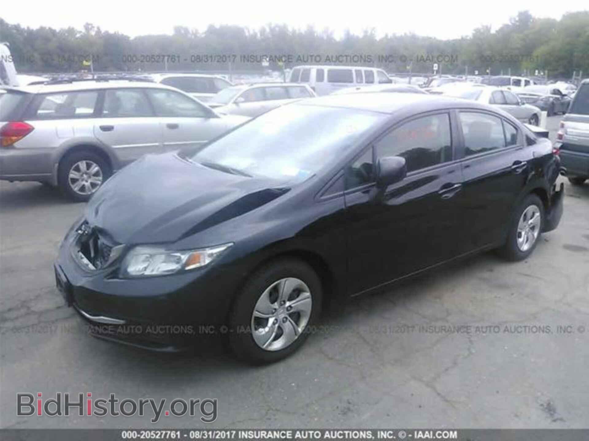 2013 Honda Civic - VIN: 19XFB2F50DE216351 - Фото 2
