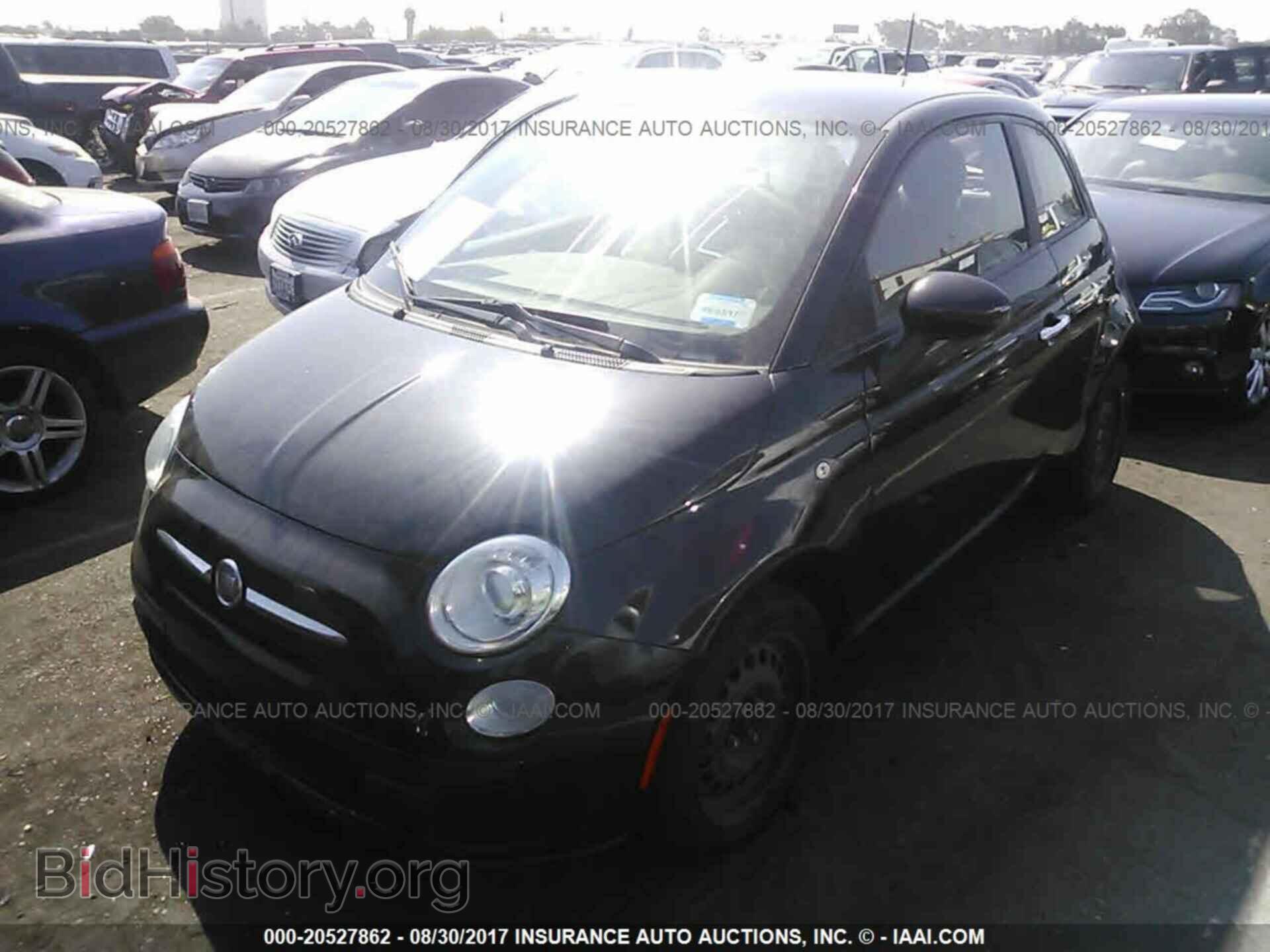 2012 Fiat 500 - VIN: 3C3CFFAR8CT380843 - Фото 2