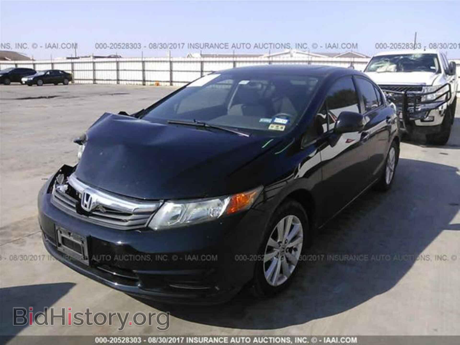 2012 Honda Civic - VIN: 2HGFB2F81CH505141 - Фото 2