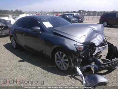 2015 Lexus IS, gray — VIN JTHBF1D20F5052490, IAAI