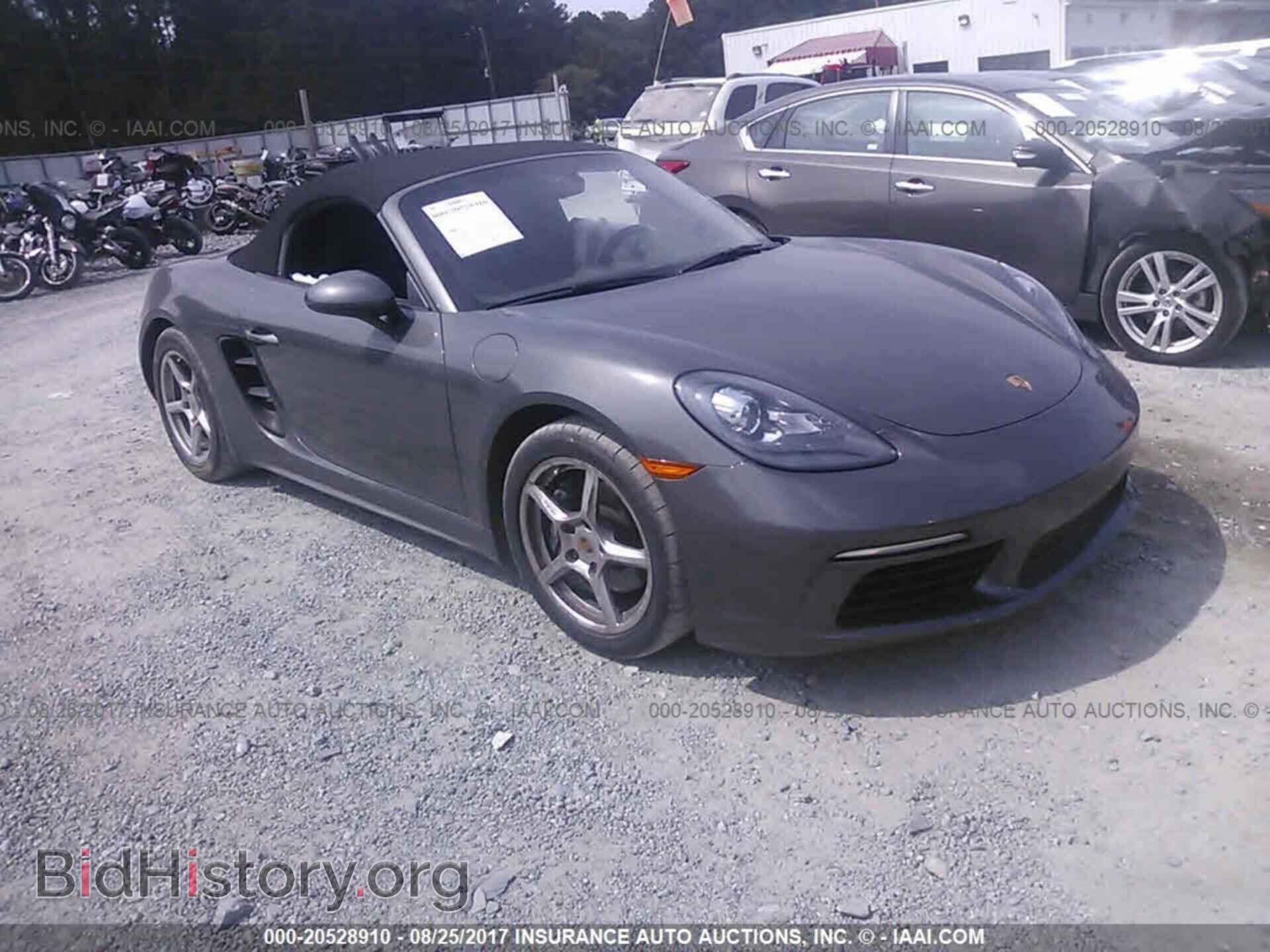 Фотография WP0CA2A86HS220589 - Porsche Boxster 2017