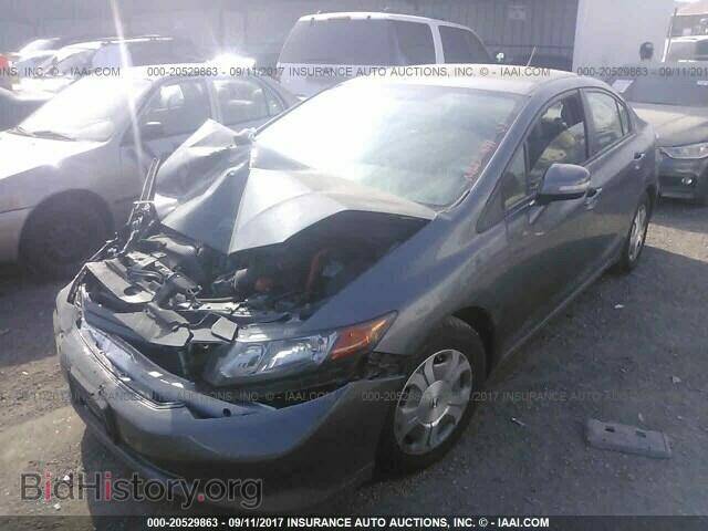 2012 Honda Civic - VIN: JHMFB4F21CS005249 - Photo 2