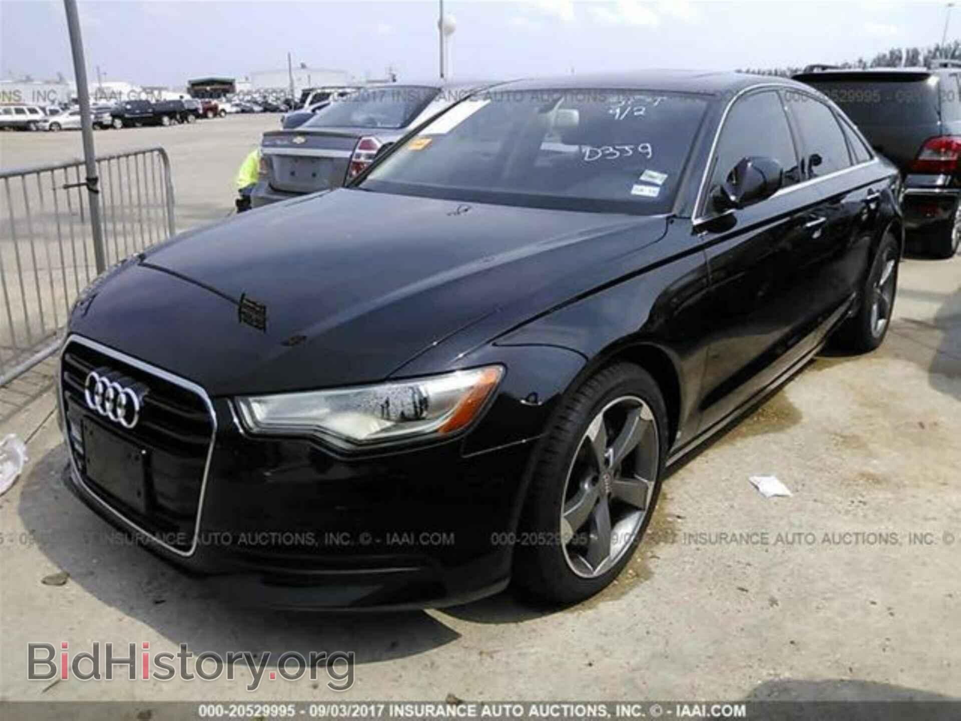 2013 Audi A6 - VIN: WAUDFAFC1DN064593 - Фото 2