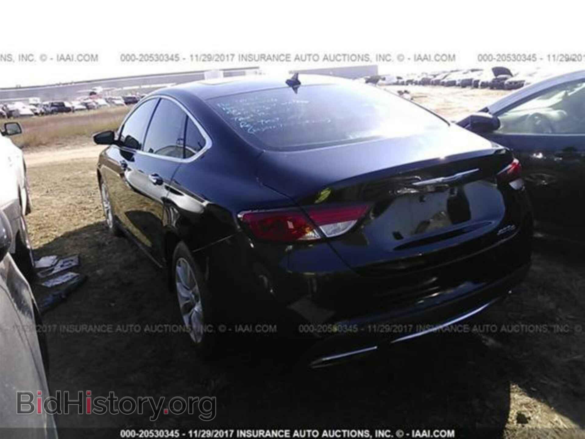 2015 Chrysler 200 - VIN: 1C3CCCCG6FN650949 - Фото 3