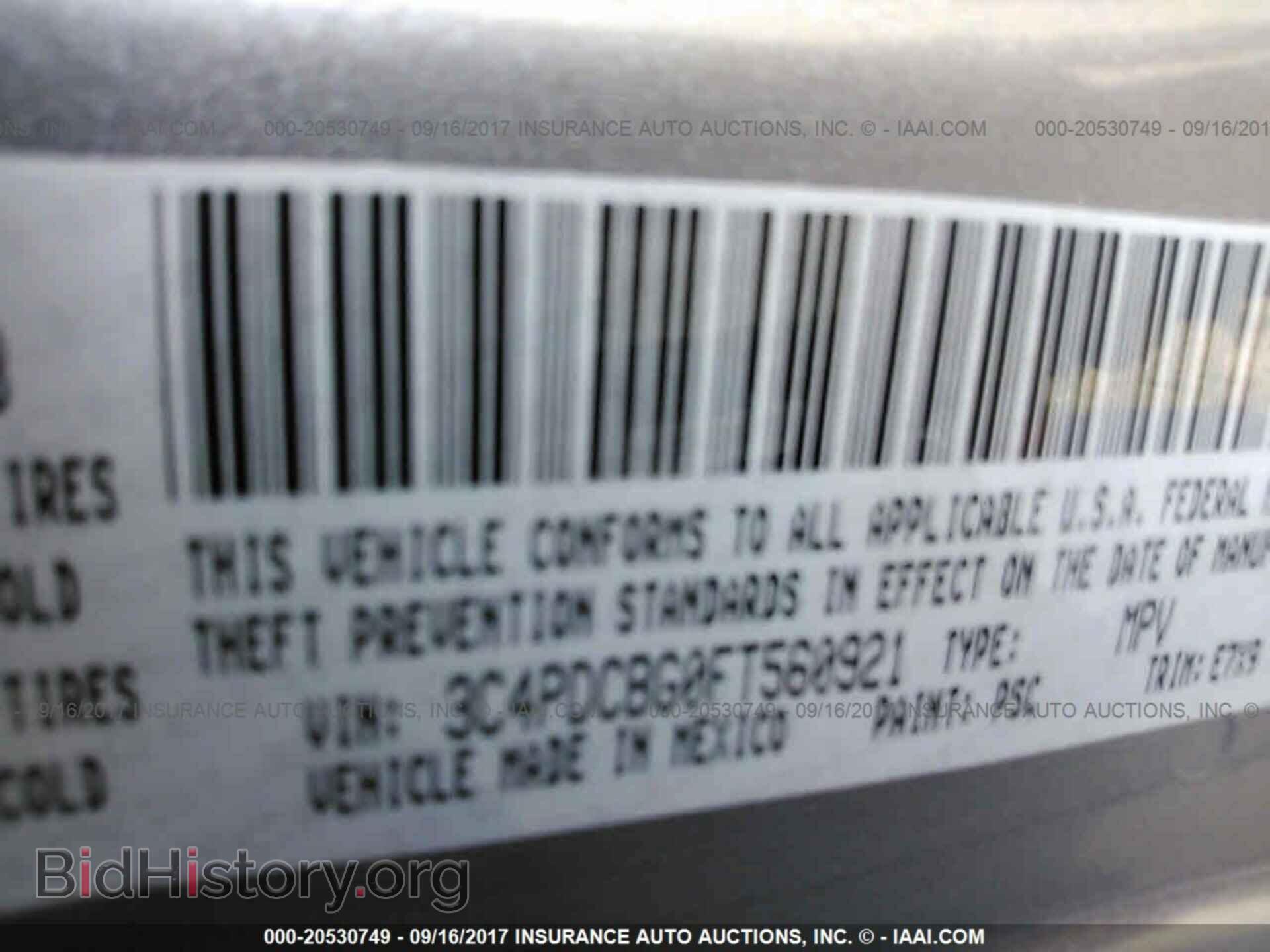 2015 Dodge Journey - VIN: 3C4PDCBG0FT560921 - Photo 9