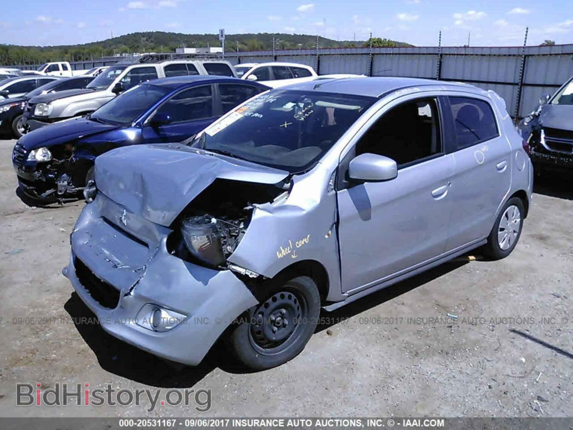 2014 Mitsubishi Mirage - VIN: ML32A3HJ0EH014285 - Фото 2