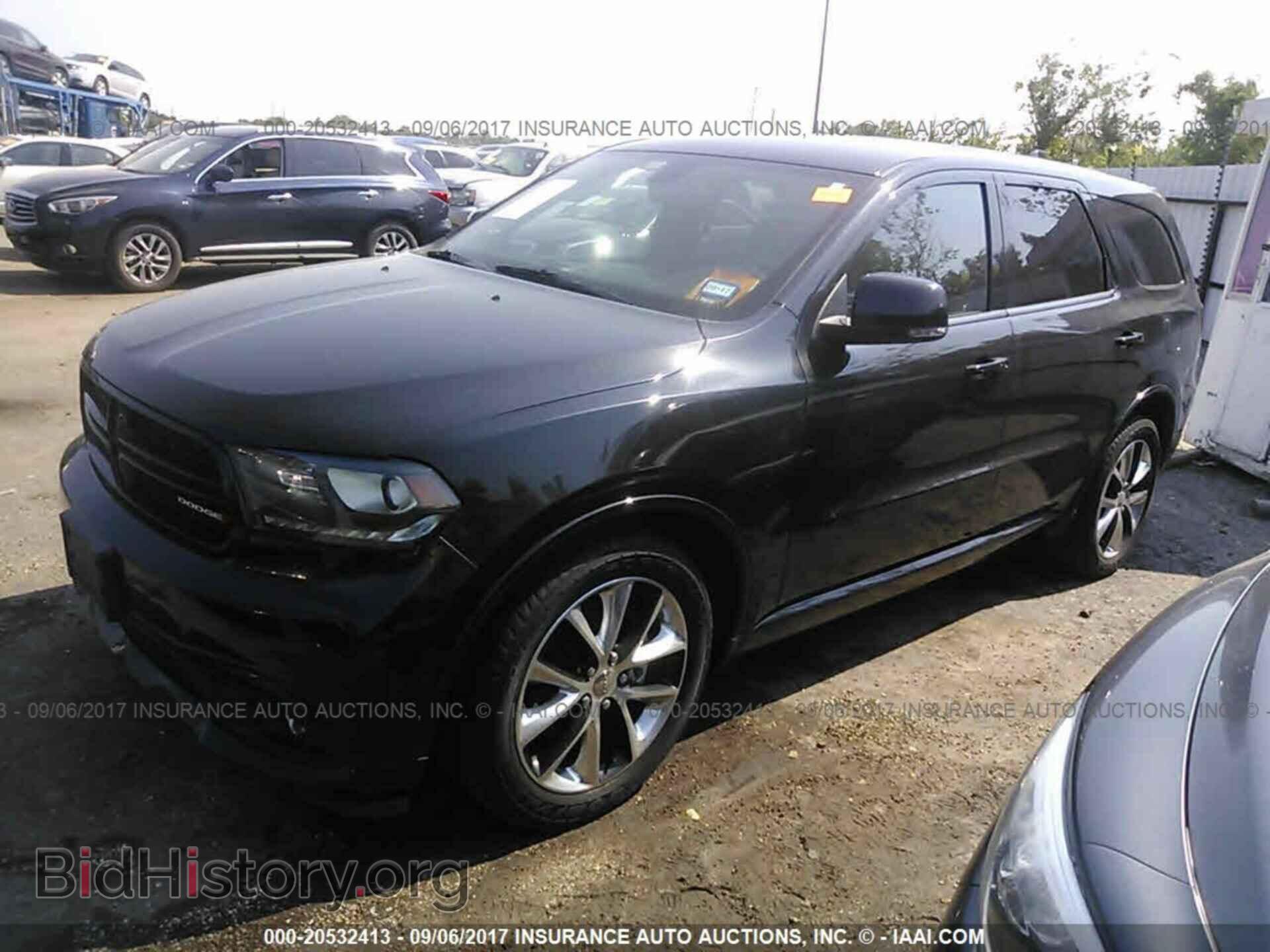2014 Dodge Durango - VIN: 1C4SDHCT2EC286554 - Фото 2
