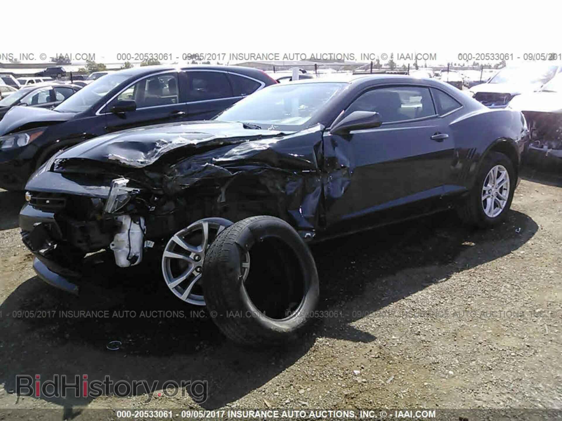 2014 Chevrolet Camaro - VIN: 2G1FE1E35E9265717 - Фото 2