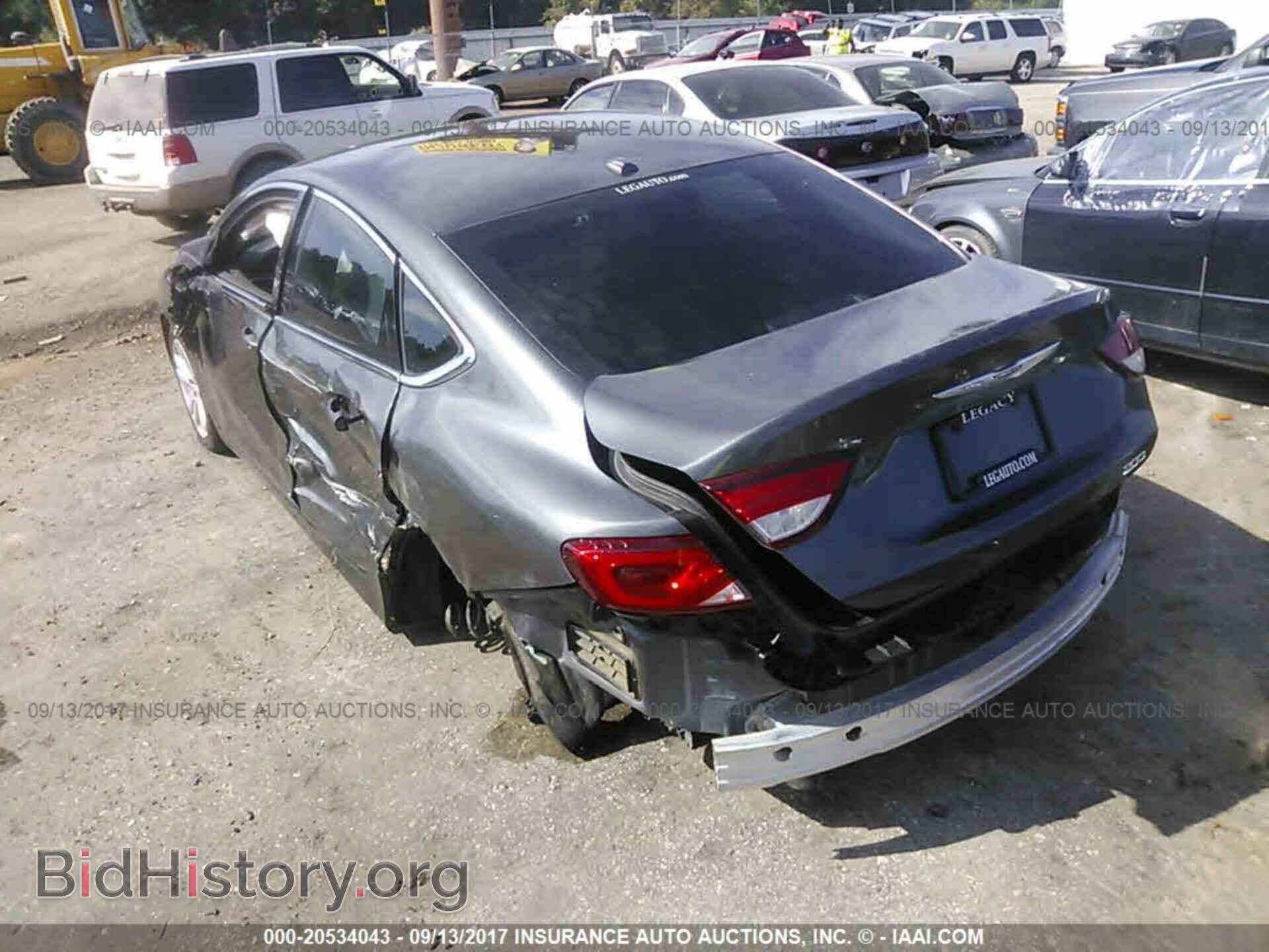 2015 Chrysler 200 - VIN: 1C3CCCAB0FN504361 - Photo 3
