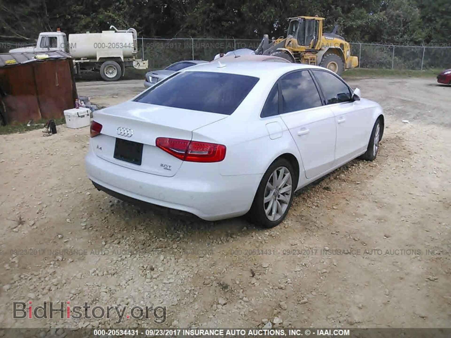 2013 Audi A4 - VIN: WAUFFAFL2DN038237 - Фото 4