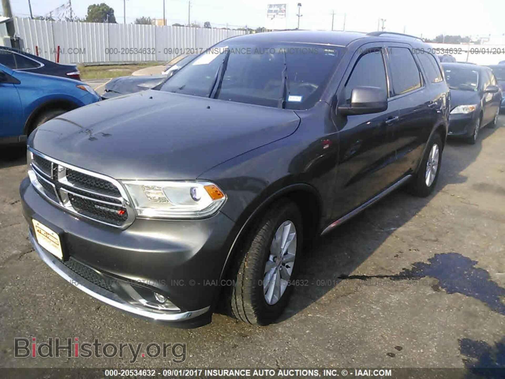 2014 Dodge Durango - VIN: 1C4RDHAG7EC330973 - Фото 2