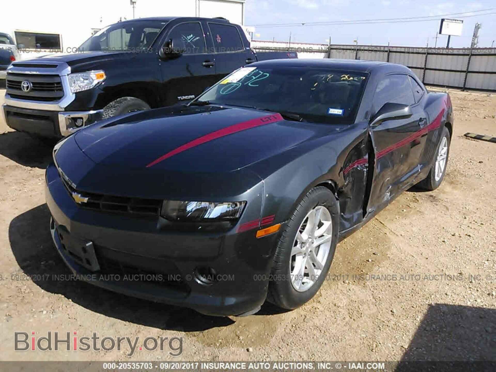 2015 Chevrolet Camaro - VIN: 2G1FD1E30F9104650 - Фото 2