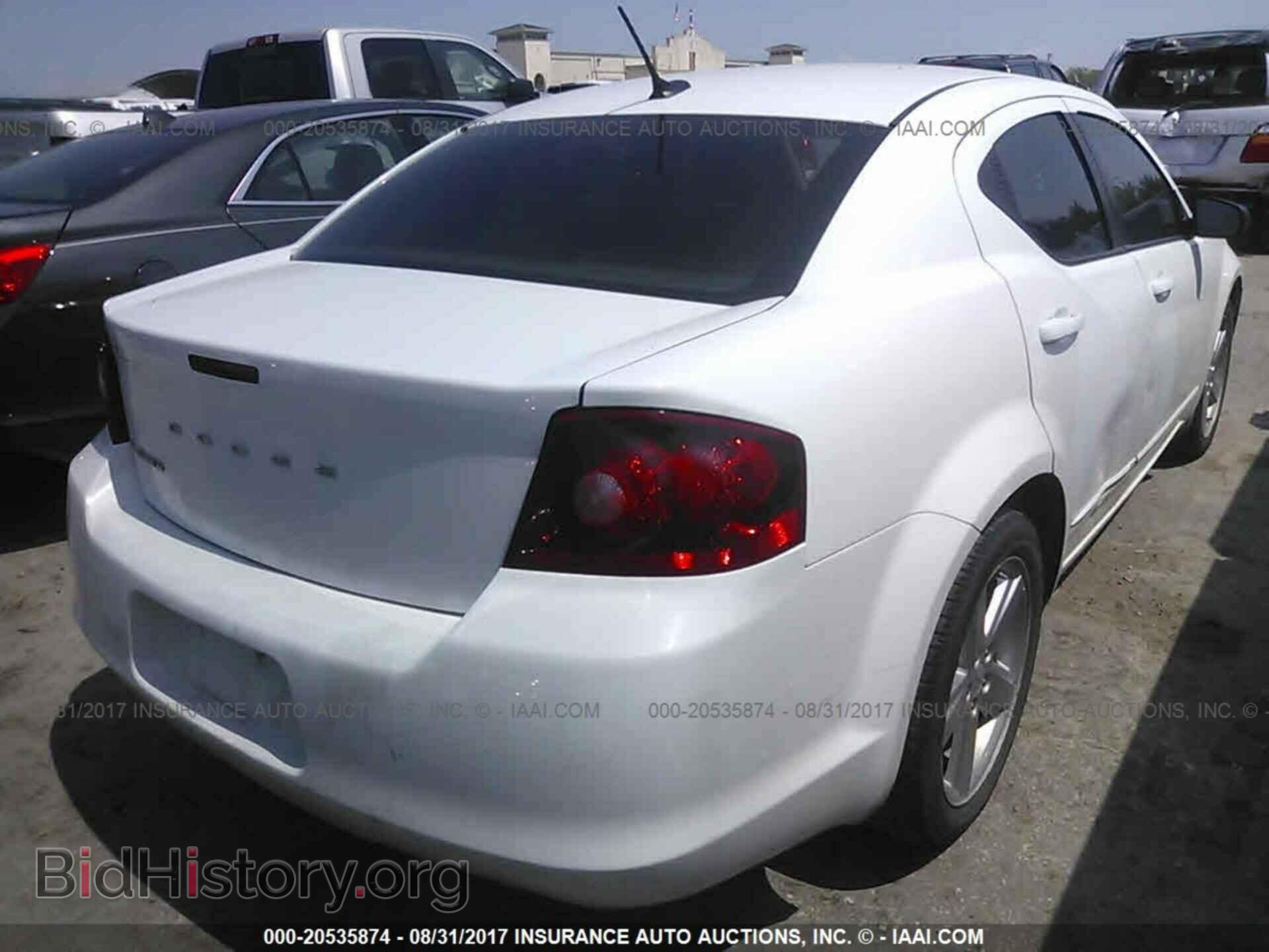 2013 Dodge Avenger - VIN: 1C3CDZAB2DN613028 - Фото 4
