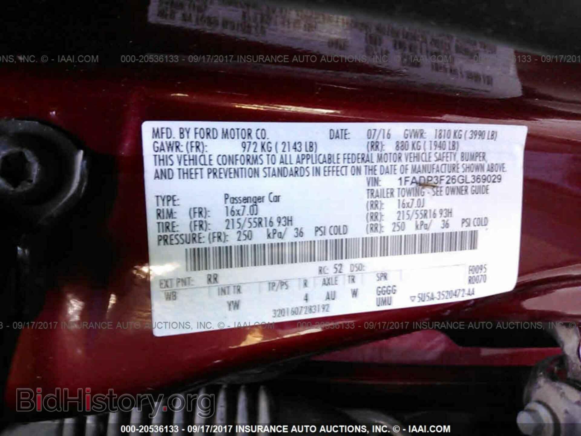 2016 Ford Focus - VIN: 1FADP3F26GL369029 - Photo 9