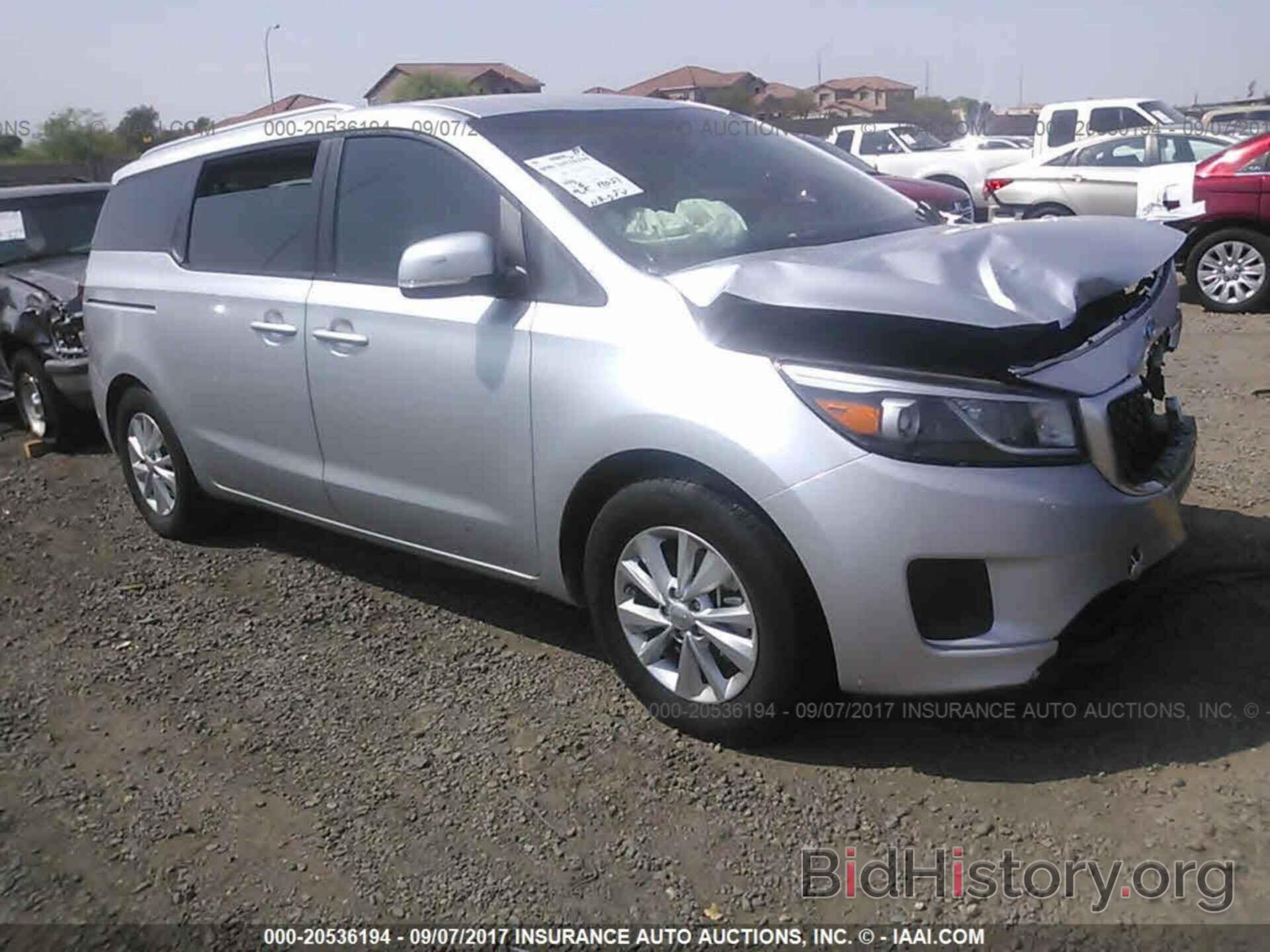 Photo KNDMB5C18G6197164 - Kia Sedona 2016