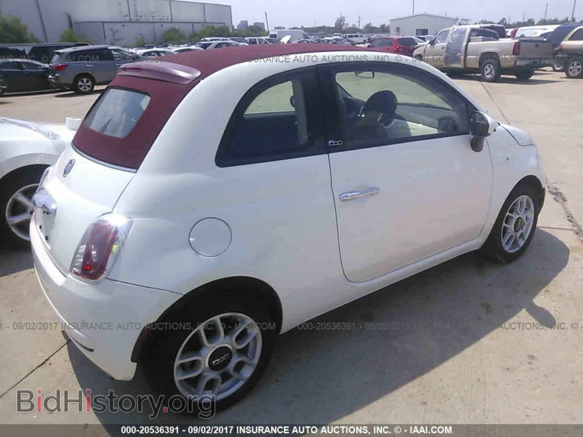 2015 Fiat 500 - VIN: 3C3CFFDRXFT625450 - Photo 4