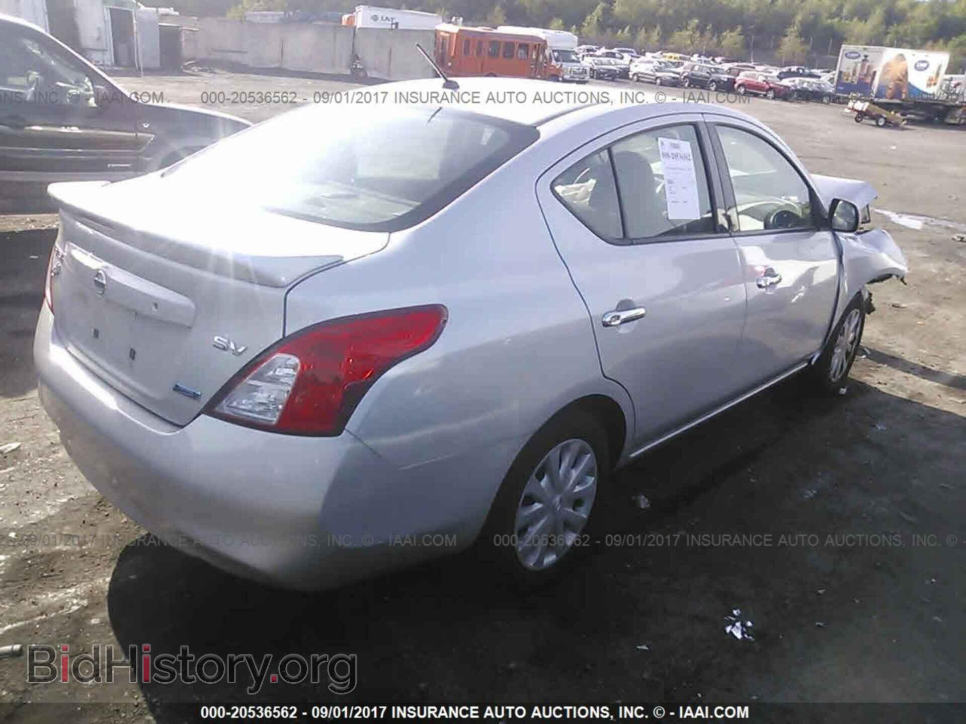 2014 Nissan Versa - VIN: 3N1CN7APXEL868314 - Фото 4