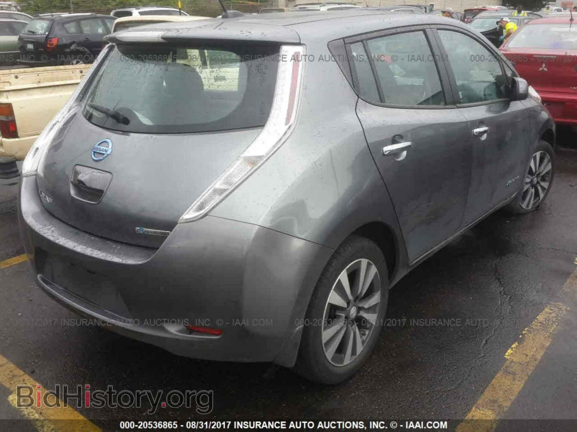 2015 Nissan Leaf - VIN: 1N4AZ0CP3FC304259 - Фото 4