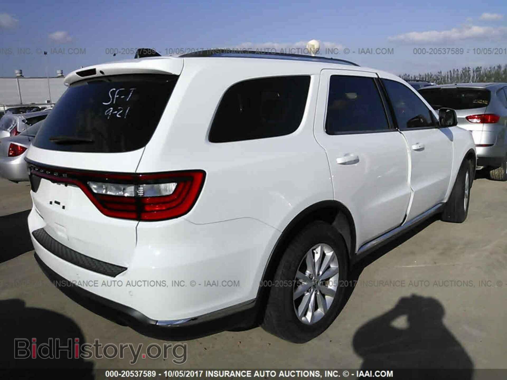 2014 Dodge Durango - VIN: 1C4RDHAG8EC973882 - Фото 4