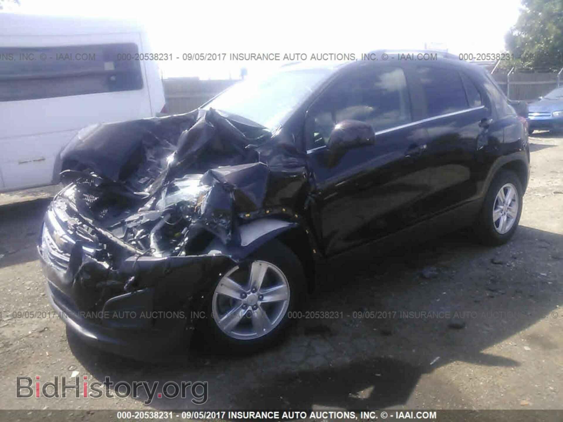 2015 CHEVROLET TRAX - VIN: KL7CJLSB9FB068026 - Фото 2