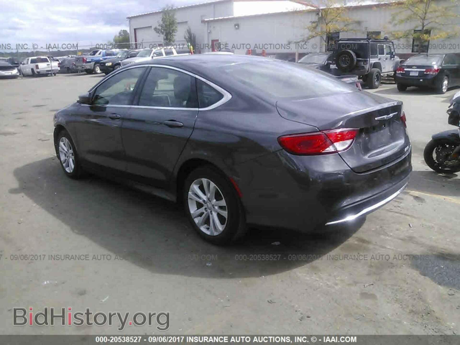 2015 Chrysler 200 - VIN: 1C3CCCABXFN503038 - Photo 3