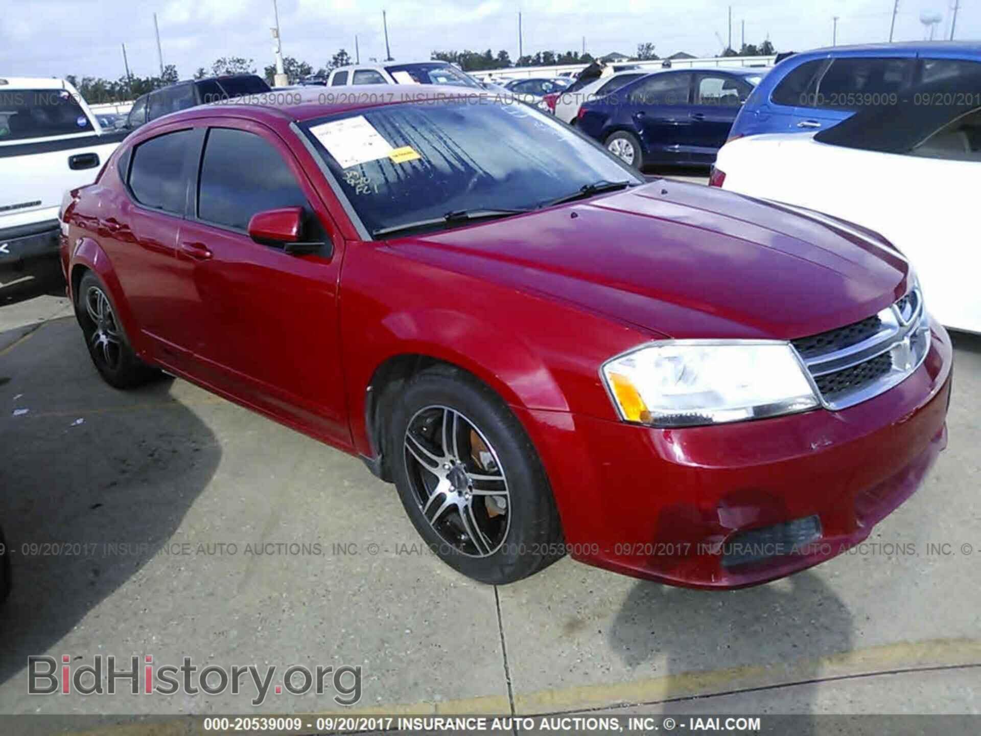 Photo 1C3CDZCB3CN179018 - Dodge Avenger 2012