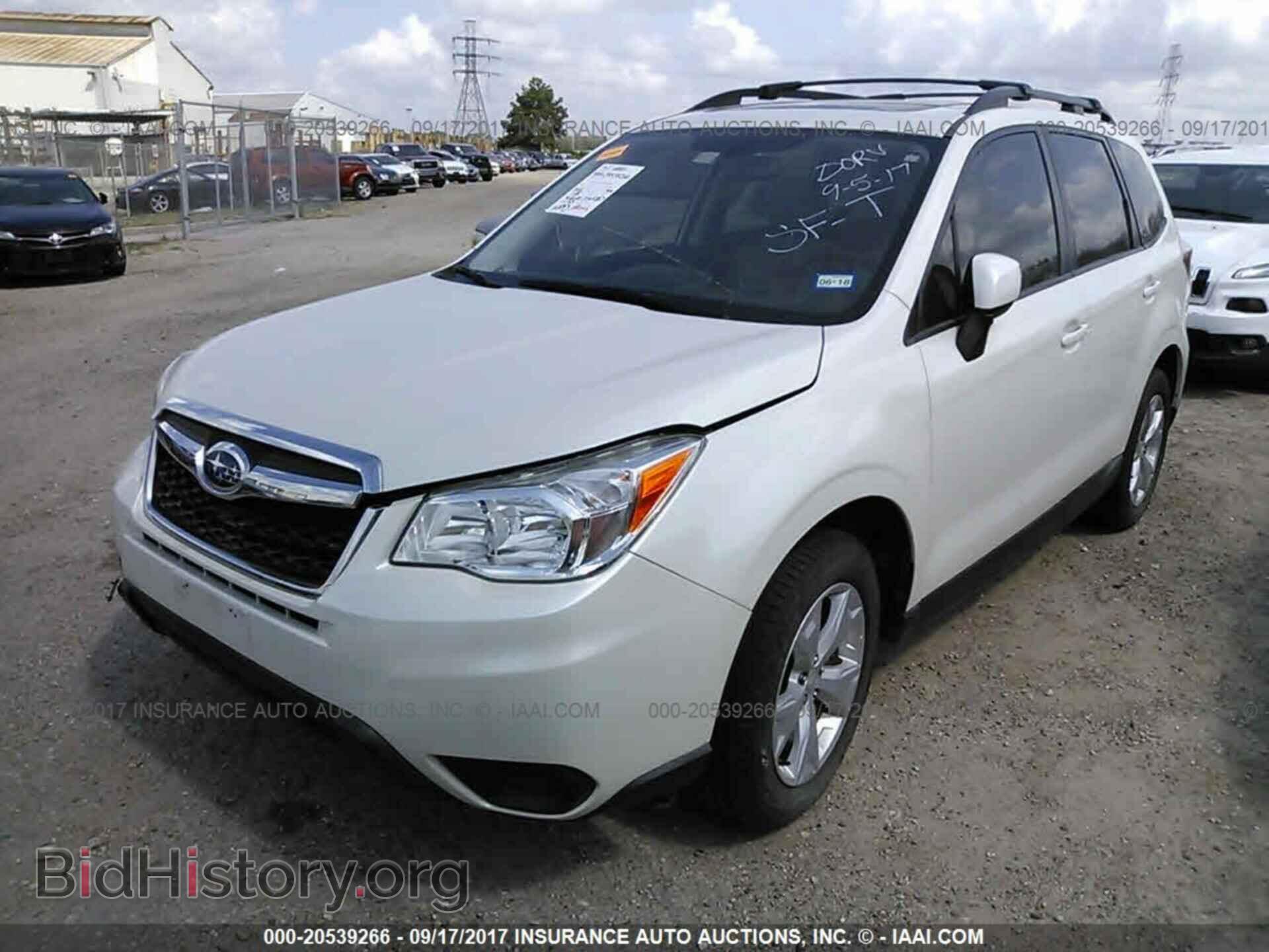 2015 Subaru Forester - VIN: JF2SJADC0FH437752 - Фото 2