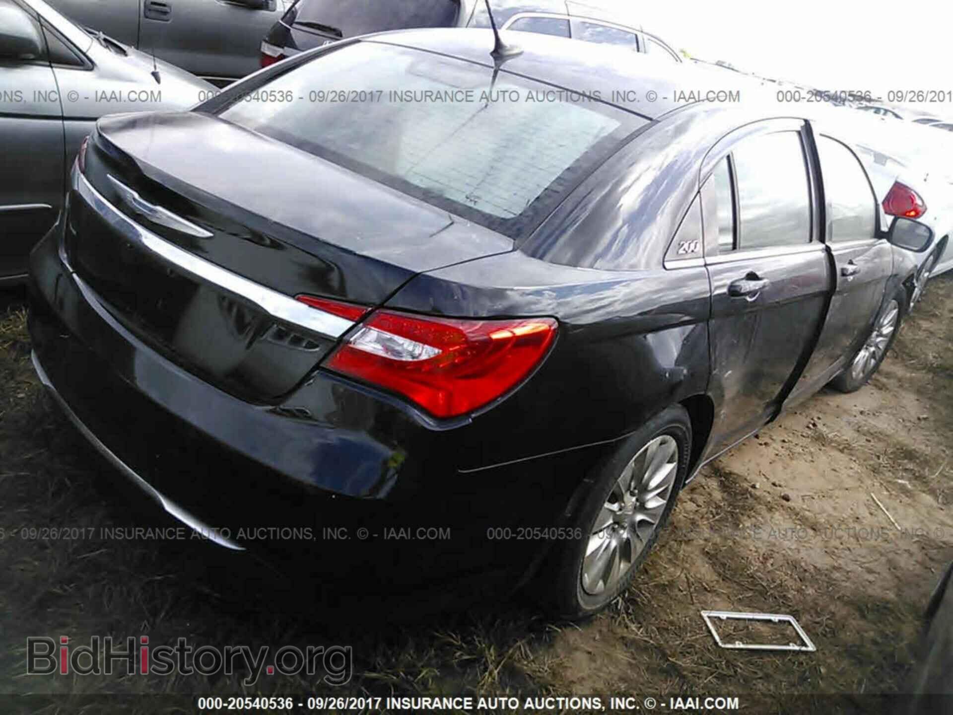 2012 Chrysler 200 - VIN: 1C3CCBAB7CN291950 - Фото 4