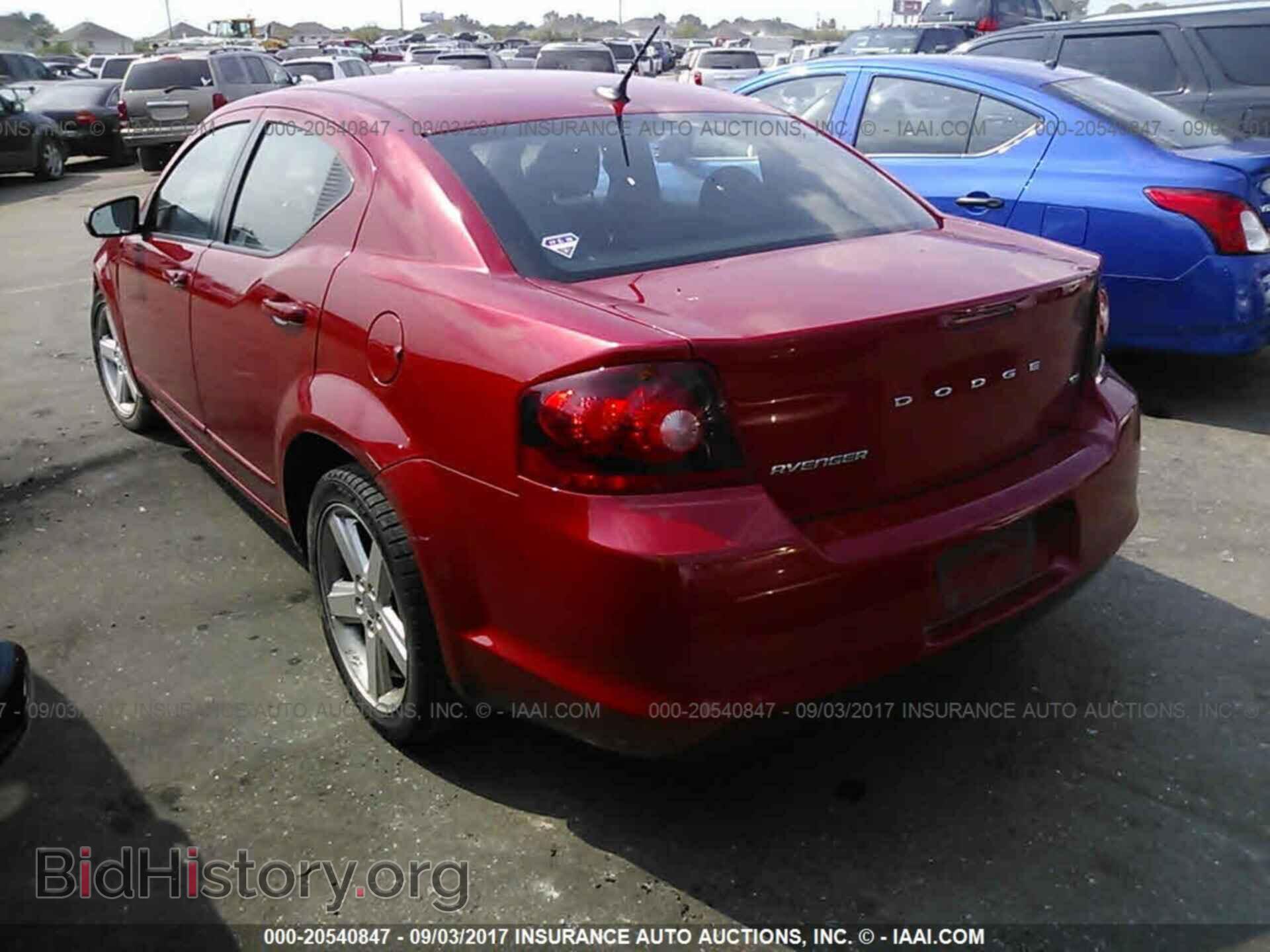 2013 Dodge Avenger - VIN: 1C3CDZCB7DN606900 - Фото 3