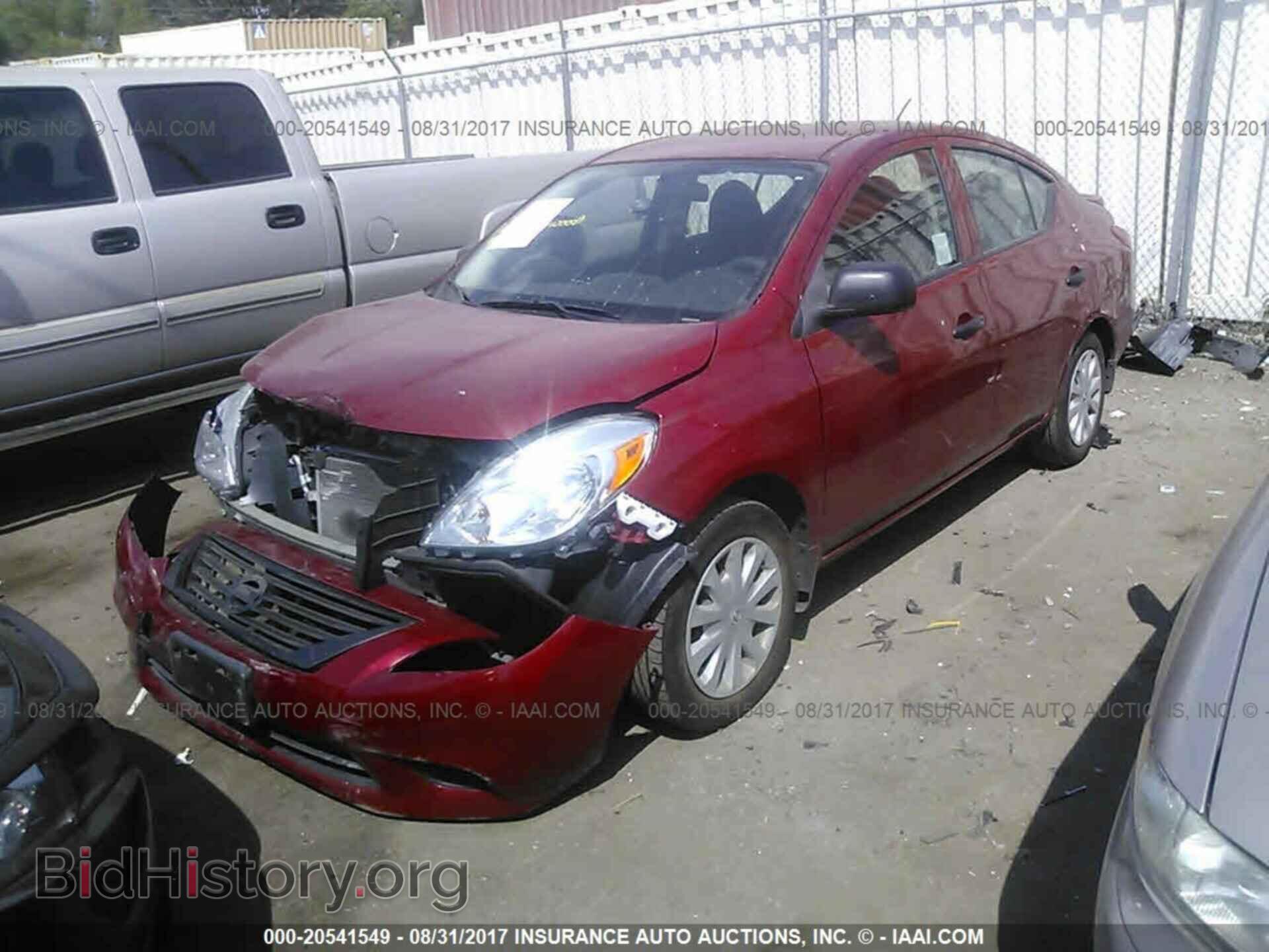 2014 Nissan Versa - VIN: 3N1CN7AP1EL857928 - Фото 2