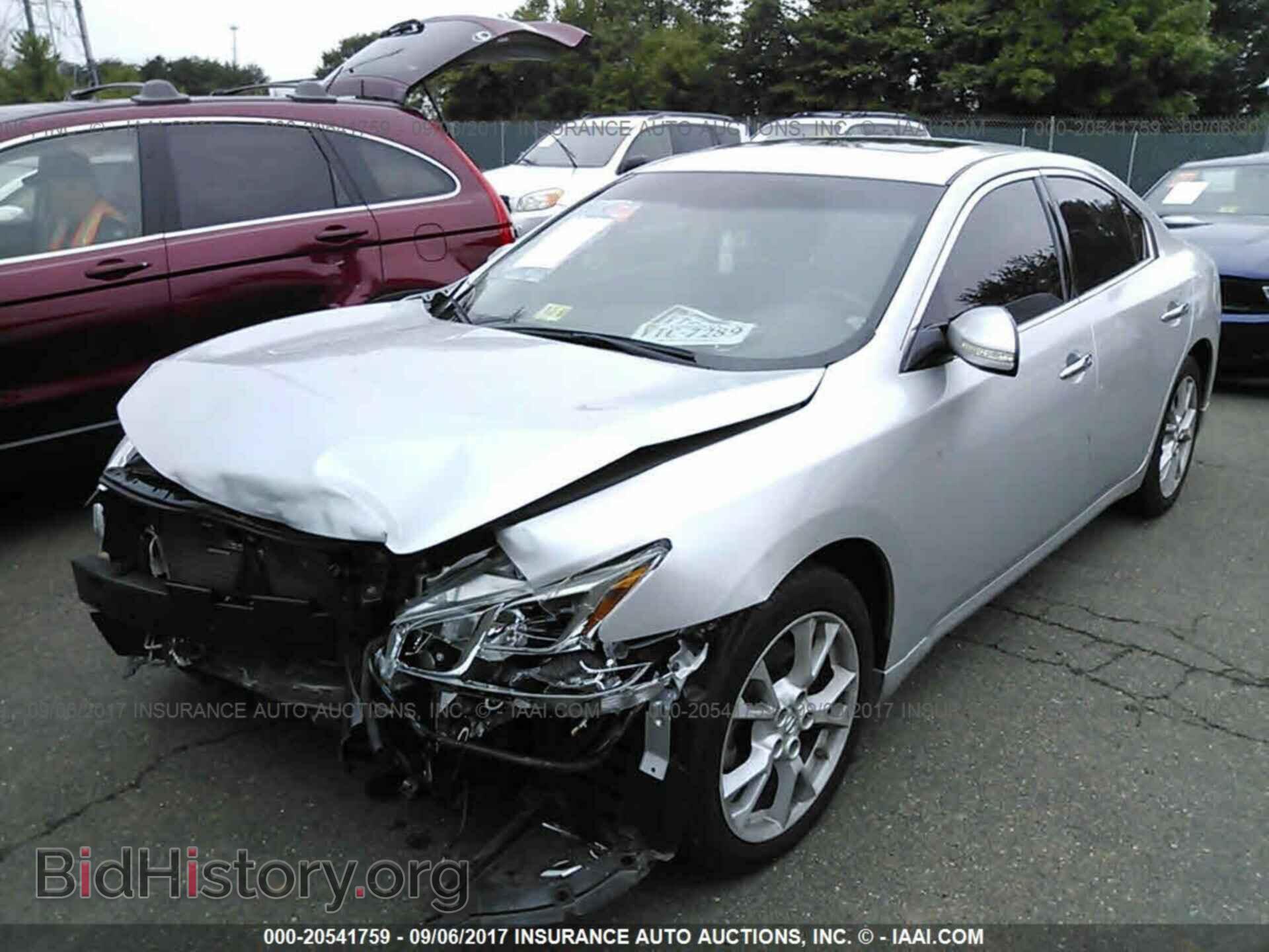 2014 Nissan Maxima - VIN: 1N4AA5AP3EC908710 - Фото 2