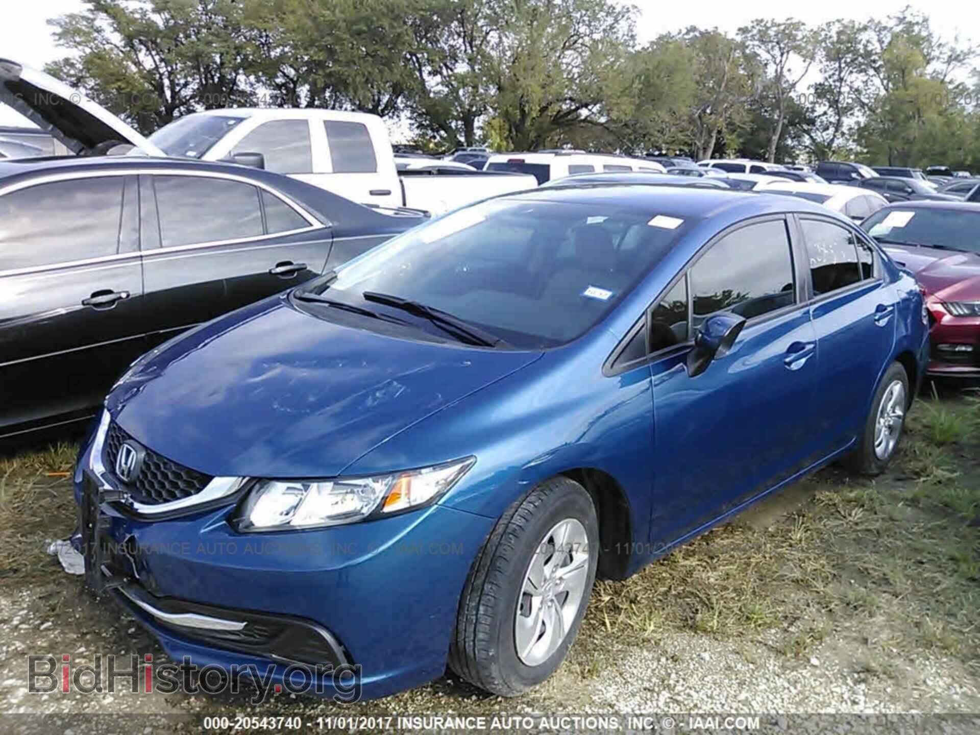 2014 Honda Civic - VIN: 19XFB2F53EE074014 - Фото 2