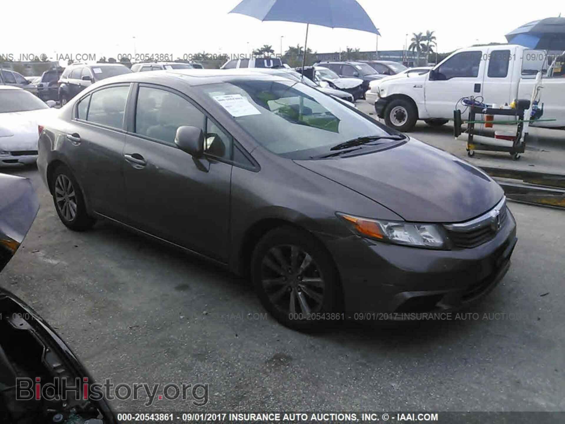 Фотография 2HGFB2F87CH544557 - Honda Civic 2012