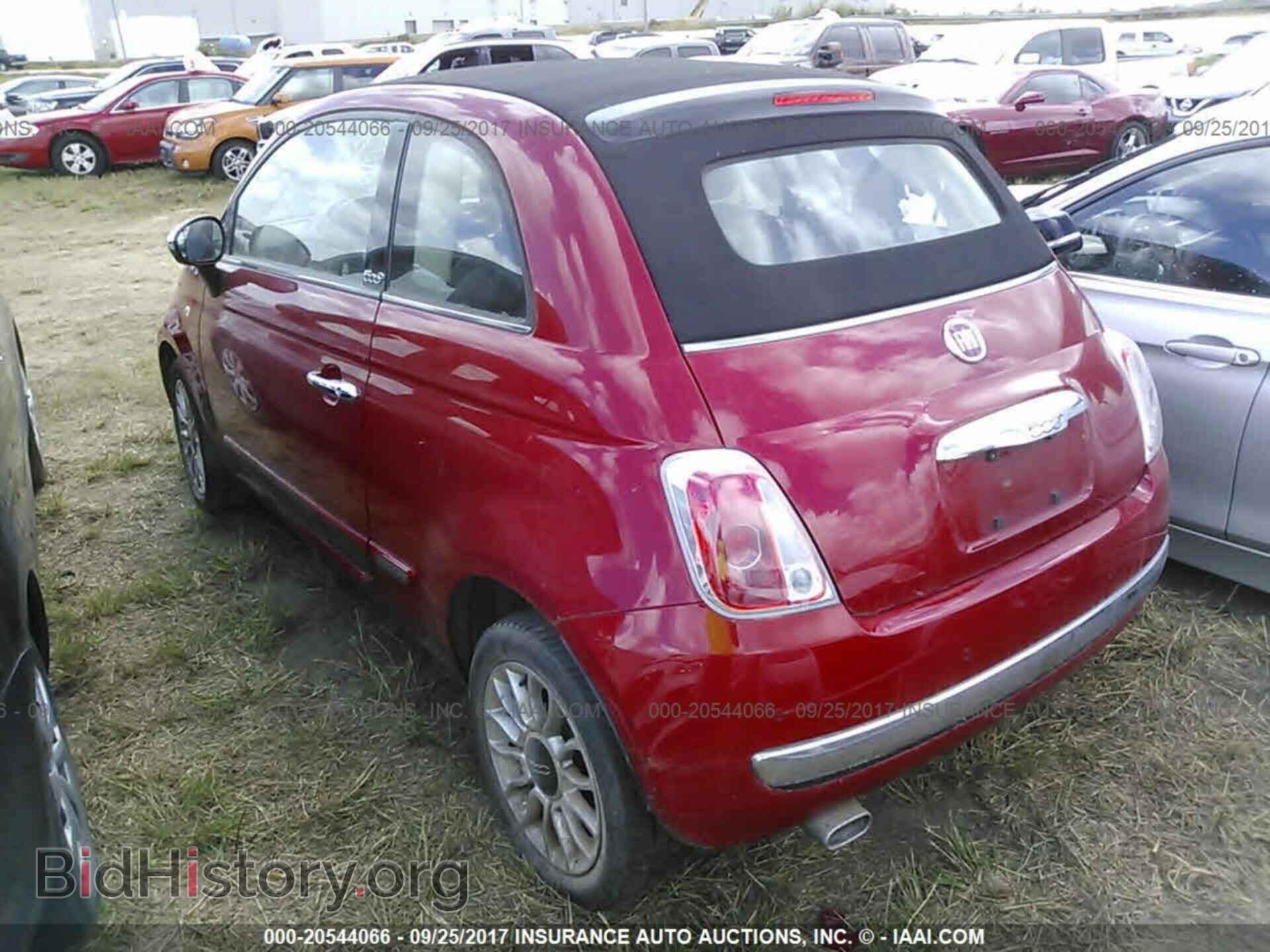 2013 Fiat 500 - VIN: 3C3CFFER7DT636014 - Фото 3