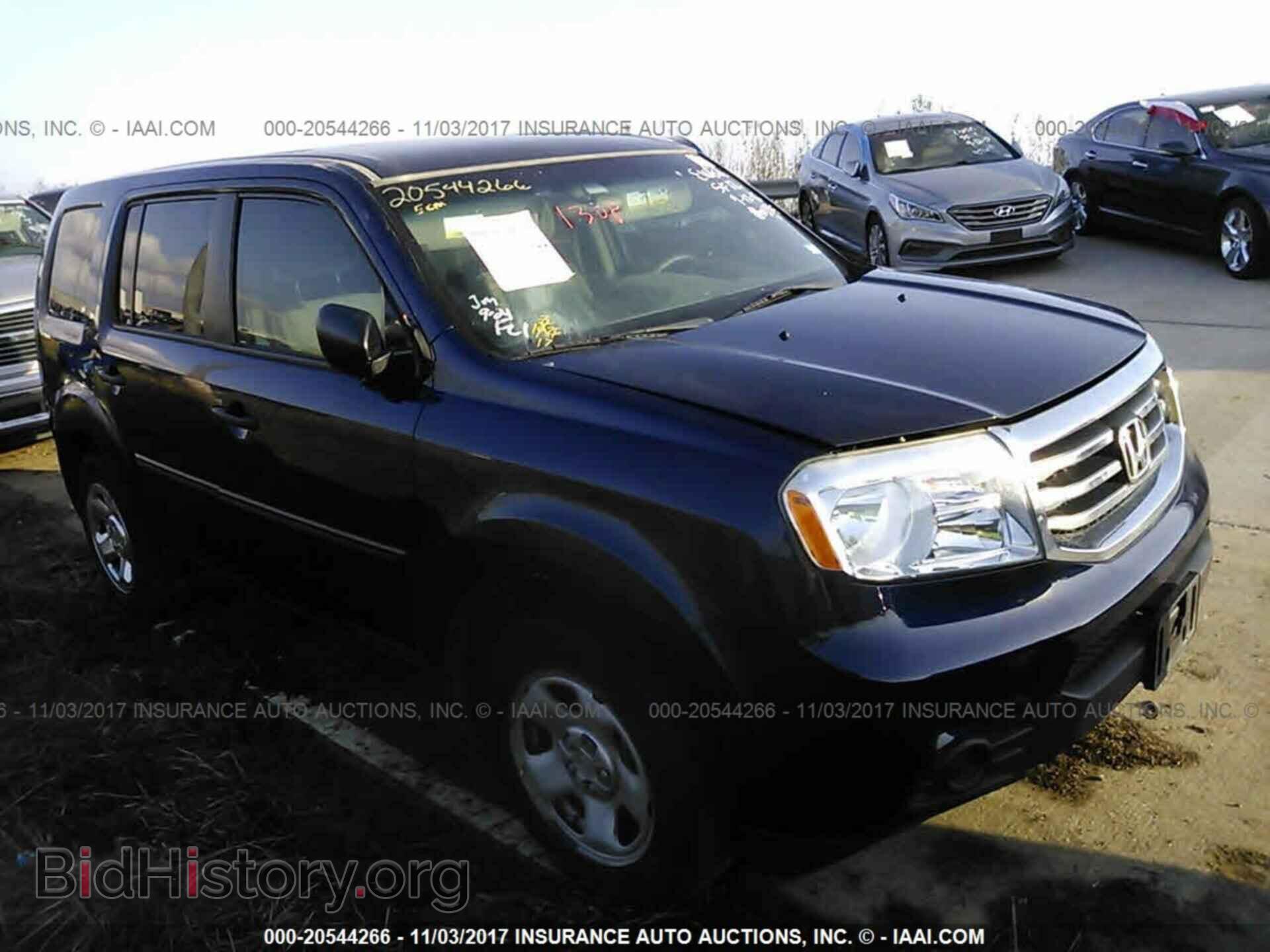 Photo 5FNYF3H28DB003325 - Honda Pilot 2013