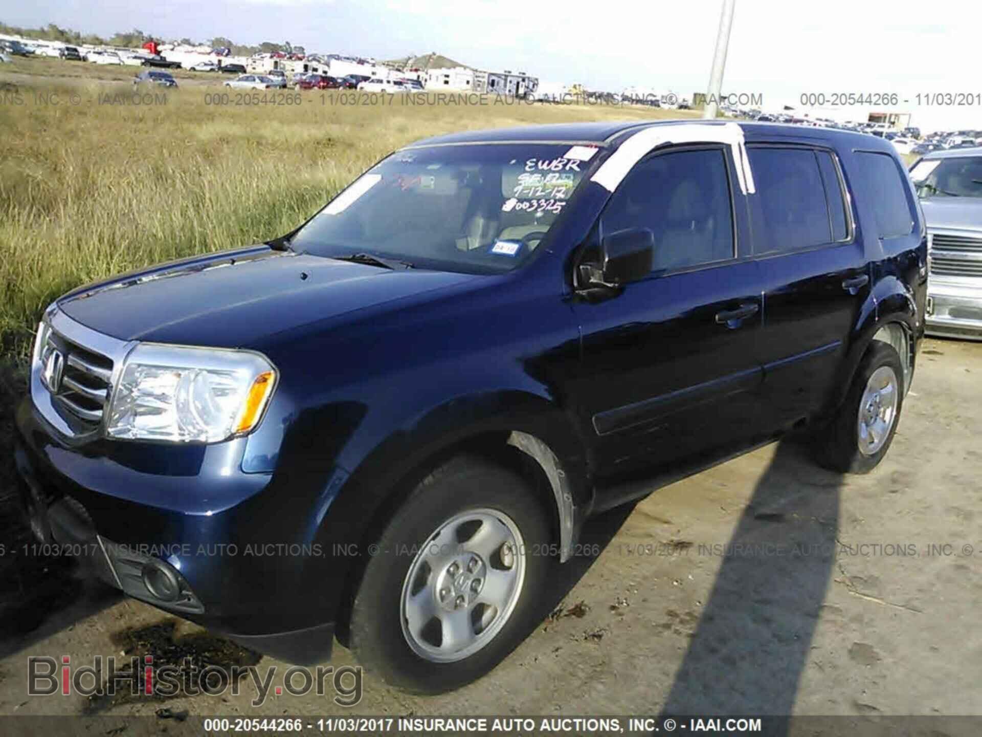2013 Honda Pilot - VIN: 5FNYF3H28DB003325 - Фото 2