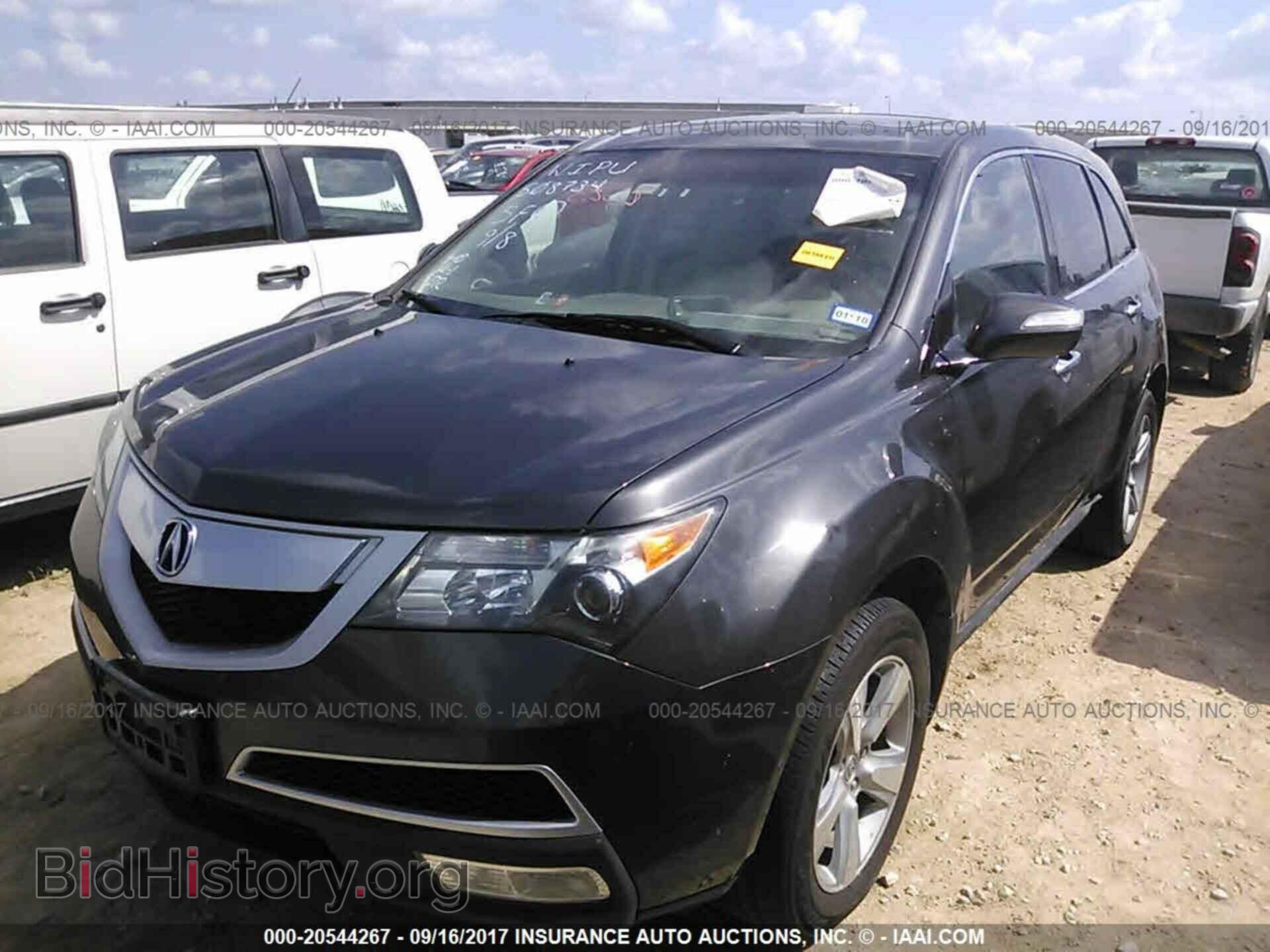 2011 Acura Mdx - VIN: 2HNYD2H26BH508734 - Фото 2