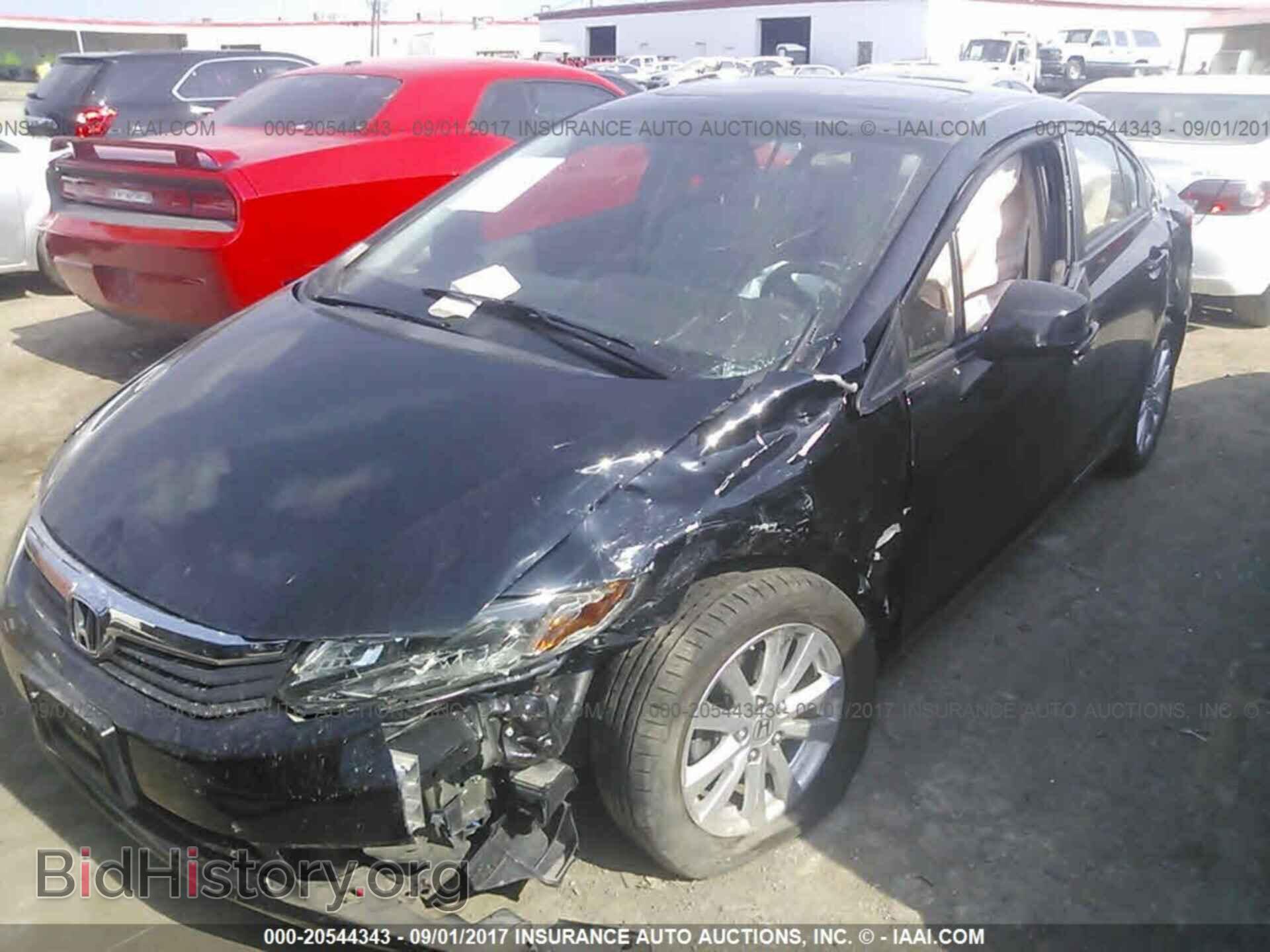 2012 Honda Civic - VIN: 19XFB2F94CE014579 - Фото 2