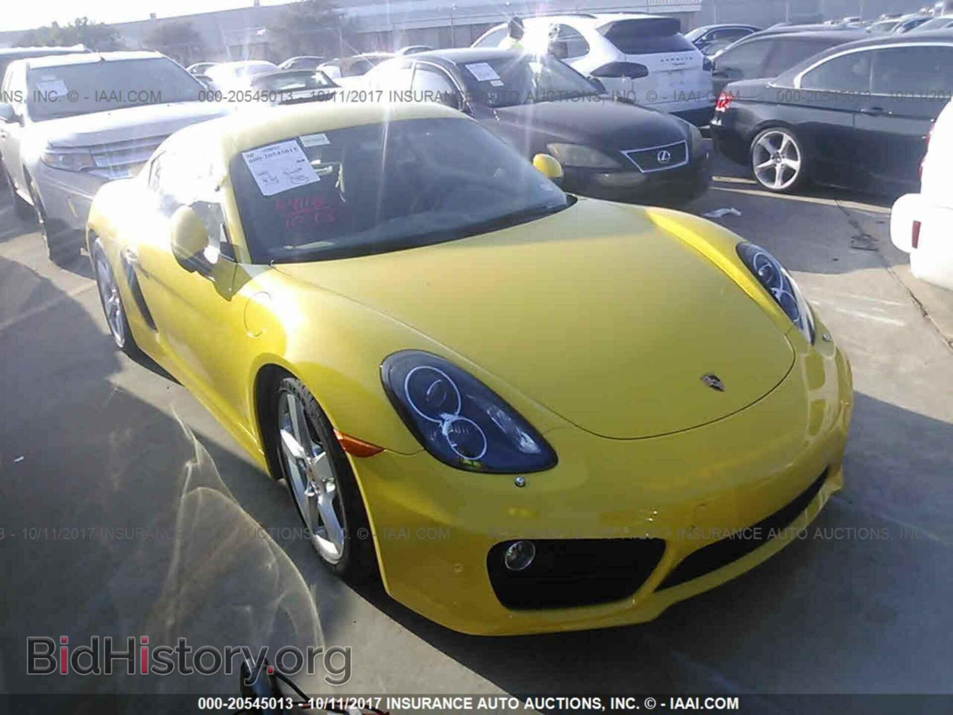 Photo WP0AB2A8XEK193591 - Porsche Cayman 2014